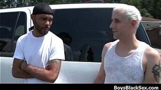 Sexy black gay boys fuck white young dudes hardcore 07 porn video